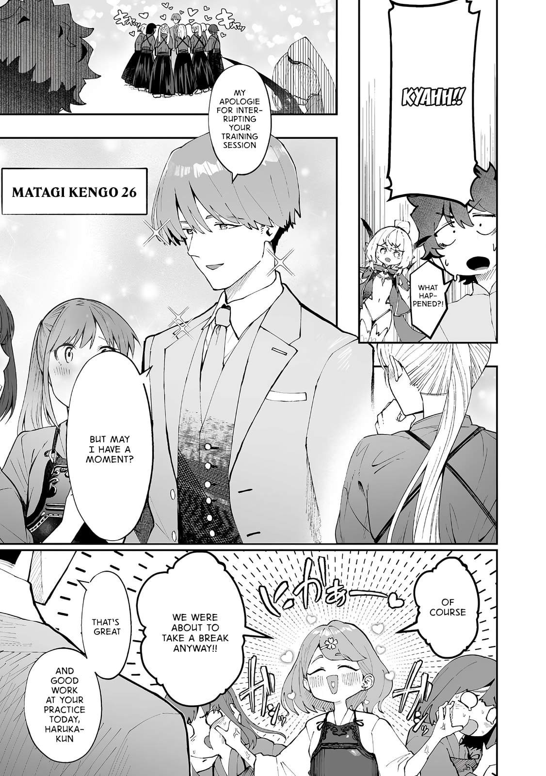 Makutsu no Ou ~Yomei Ikkagetsu no Doutei, Mahou Shoujo Harem o Kizuite Ou e Kunrinsu~ Chapter 13 page 5 - 