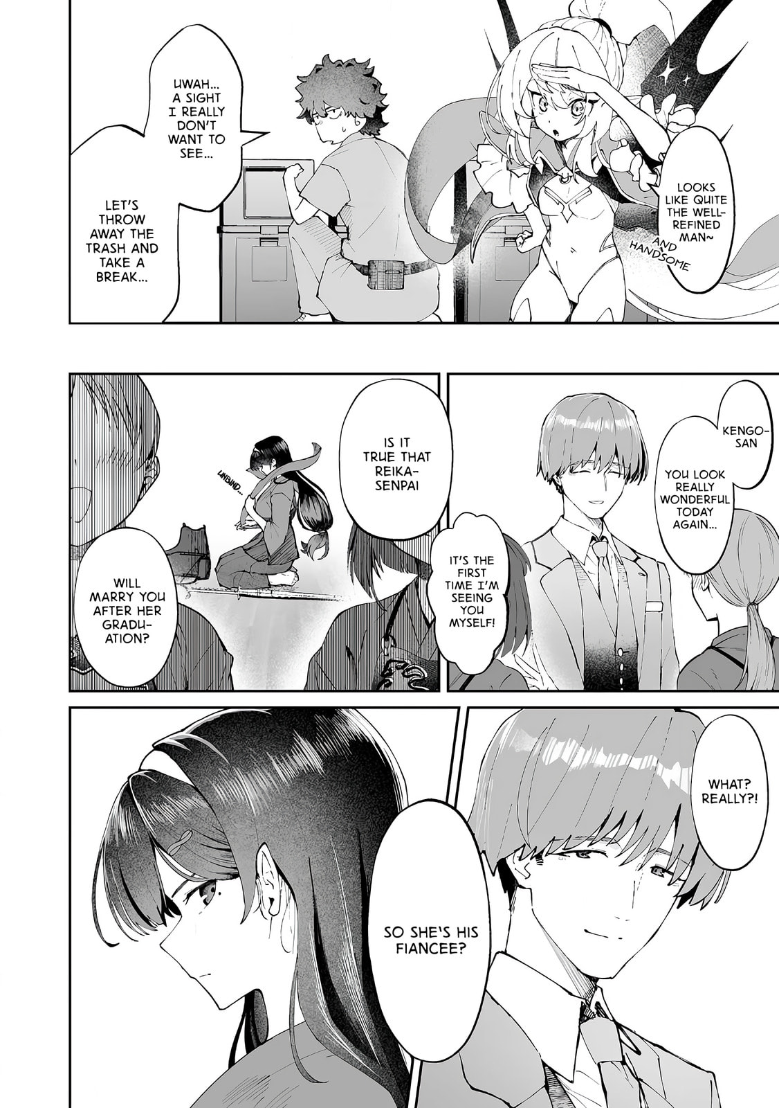 Makutsu no Ou ~Yomei Ikkagetsu no Doutei, Mahou Shoujo Harem o Kizuite Ou e Kunrinsu~ Chapter 13 page 6 - 
