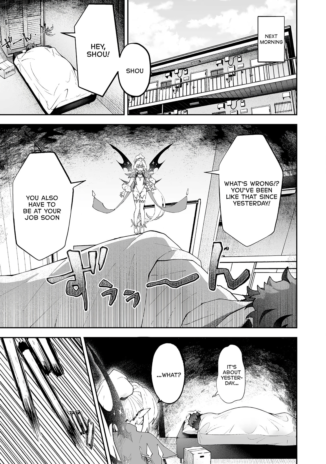 Makutsu no Ou ~Yomei Ikkagetsu no Doutei, Mahou Shoujo Harem o Kizuite Ou e Kunrinsu~ Chapter 14 page 13 - 