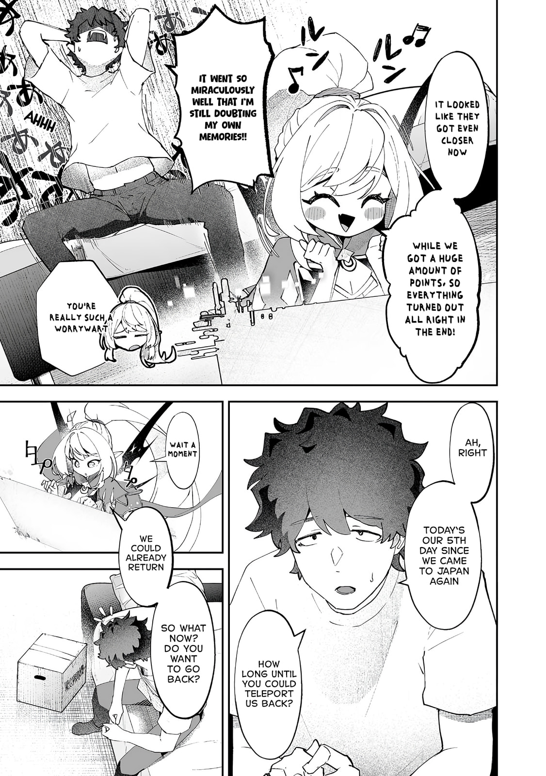 Makutsu no Ou ~Yomei Ikkagetsu no Doutei, Mahou Shoujo Harem o Kizuite Ou e Kunrinsu~ Chapter 14 page 15 - 