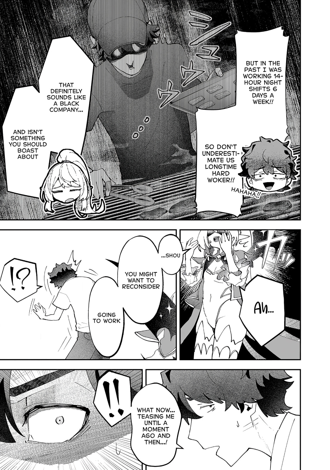 Makutsu no Ou ~Yomei Ikkagetsu no Doutei, Mahou Shoujo Harem o Kizuite Ou e Kunrinsu~ Chapter 14 page 17 - 
