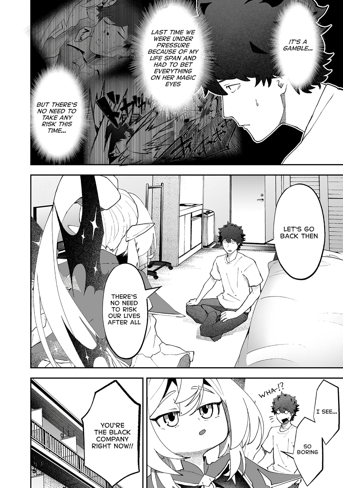 Makutsu no Ou ~Yomei Ikkagetsu no Doutei, Mahou Shoujo Harem o Kizuite Ou e Kunrinsu~ Chapter 14 page 20 - 