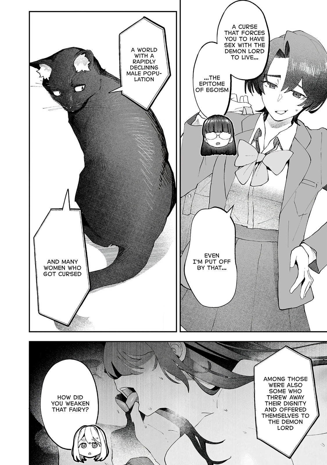 Makutsu no Ou ~Yomei Ikkagetsu no Doutei, Mahou Shoujo Harem o Kizuite Ou e Kunrinsu~ Chapter 14 page 30 - 
