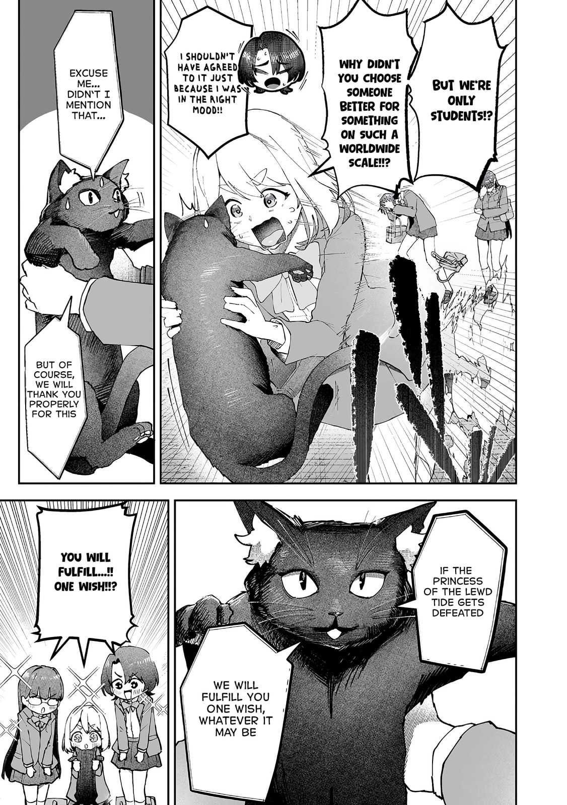 Makutsu no Ou ~Yomei Ikkagetsu no Doutei, Mahou Shoujo Harem o Kizuite Ou e Kunrinsu~ Chapter 14 page 33 - 