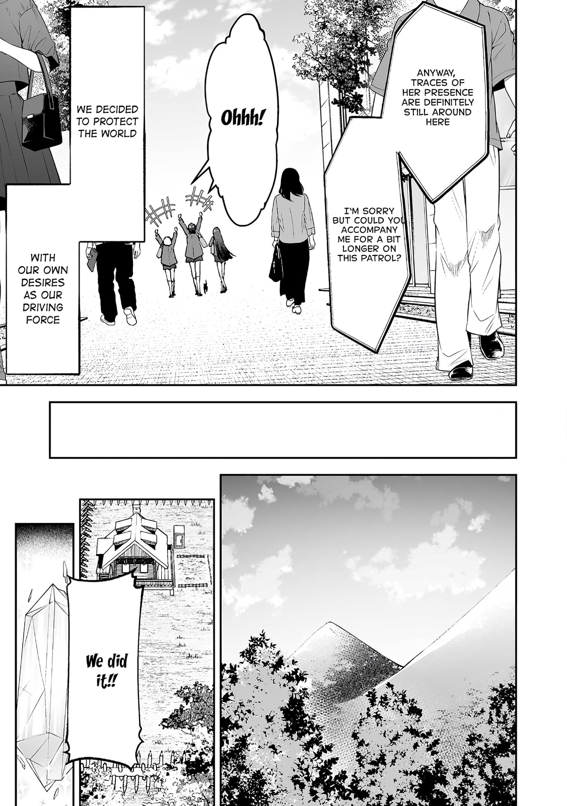 Makutsu no Ou ~Yomei Ikkagetsu no Doutei, Mahou Shoujo Harem o Kizuite Ou e Kunrinsu~ Chapter 14 page 35 - 