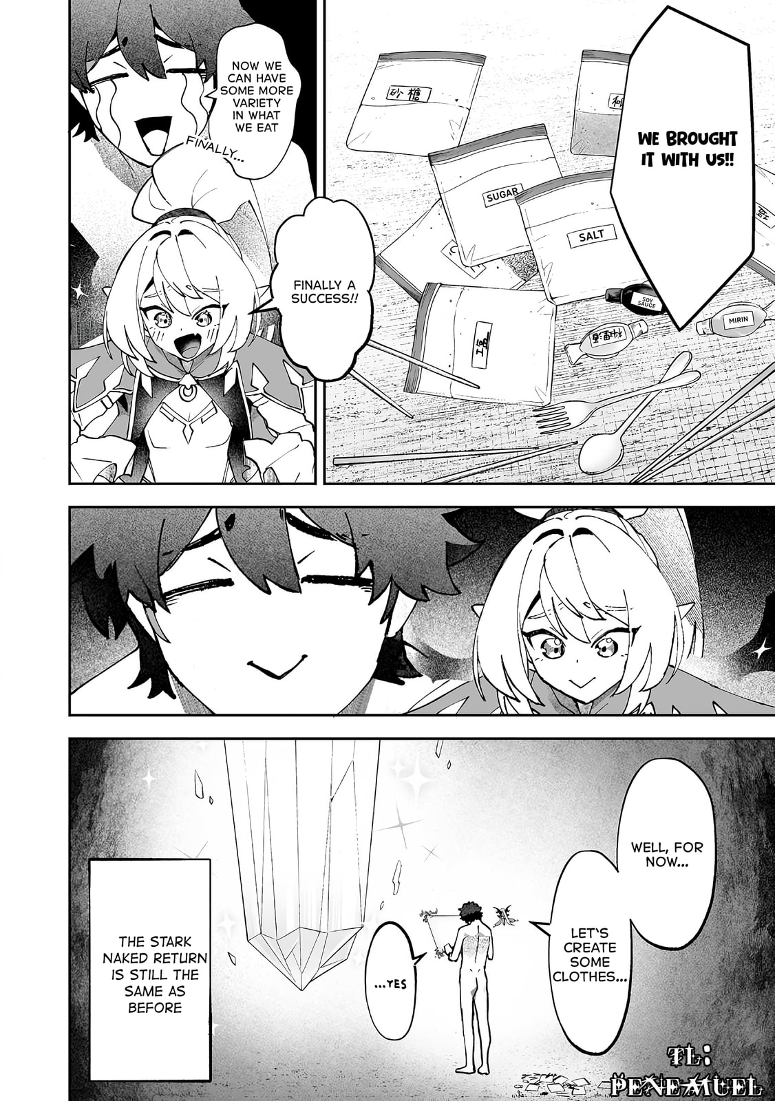 Makutsu no Ou ~Yomei Ikkagetsu no Doutei, Mahou Shoujo Harem o Kizuite Ou e Kunrinsu~ Chapter 14 page 36 - 