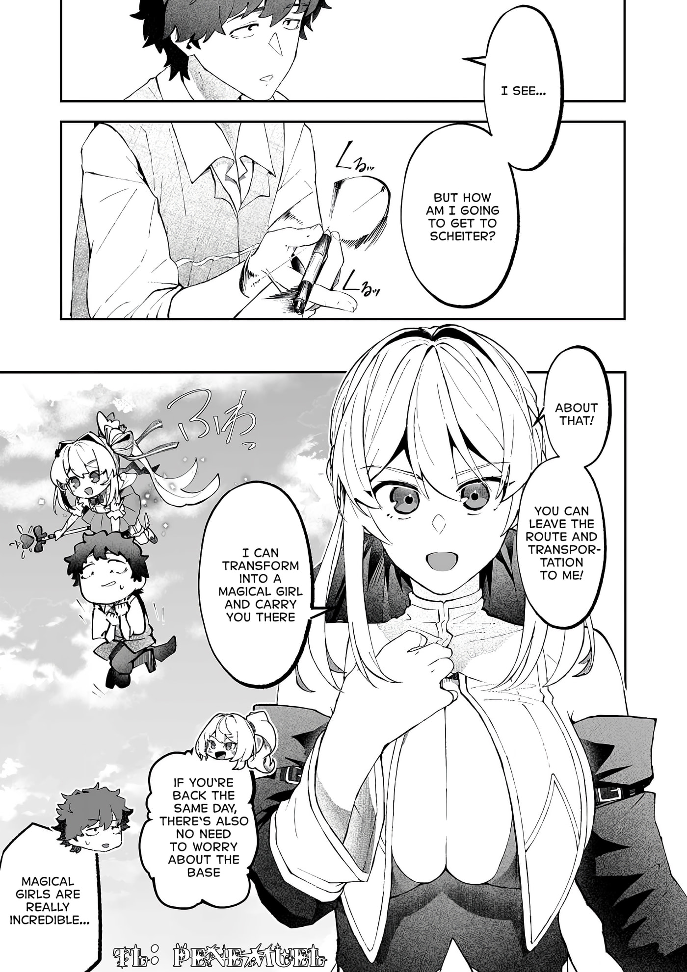 Makutsu no Ou ~Yomei Ikkagetsu no Doutei, Mahou Shoujo Harem o Kizuite Ou e Kunrinsu~ Chapter 16.2 page 10 - 