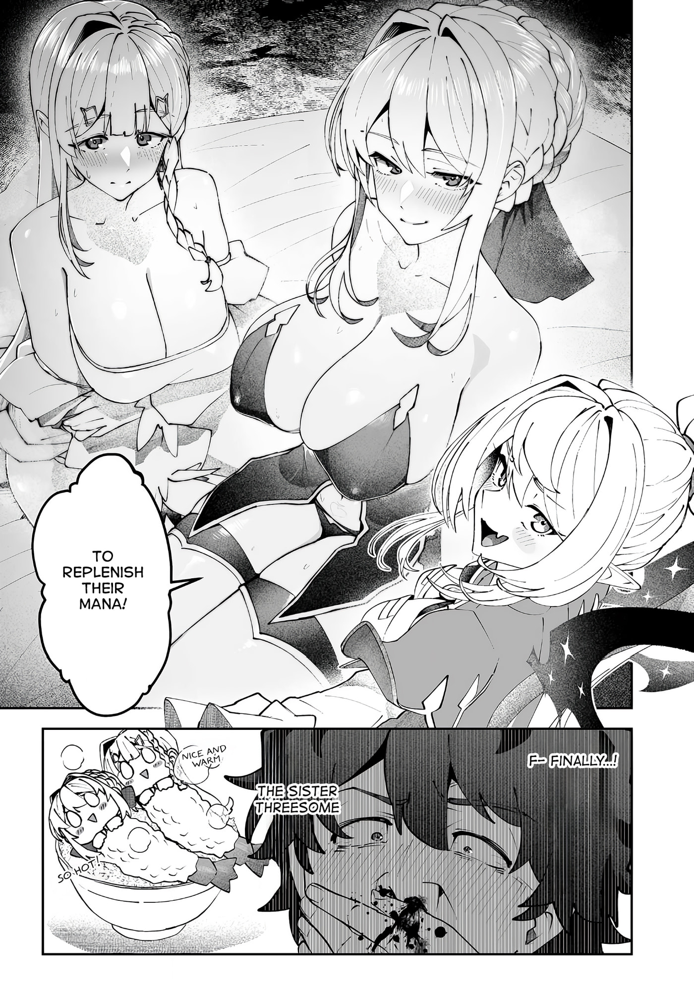 Makutsu no Ou ~Yomei Ikkagetsu no Doutei, Mahou Shoujo Harem o Kizuite Ou e Kunrinsu~ Chapter 16.3 page 4 - 