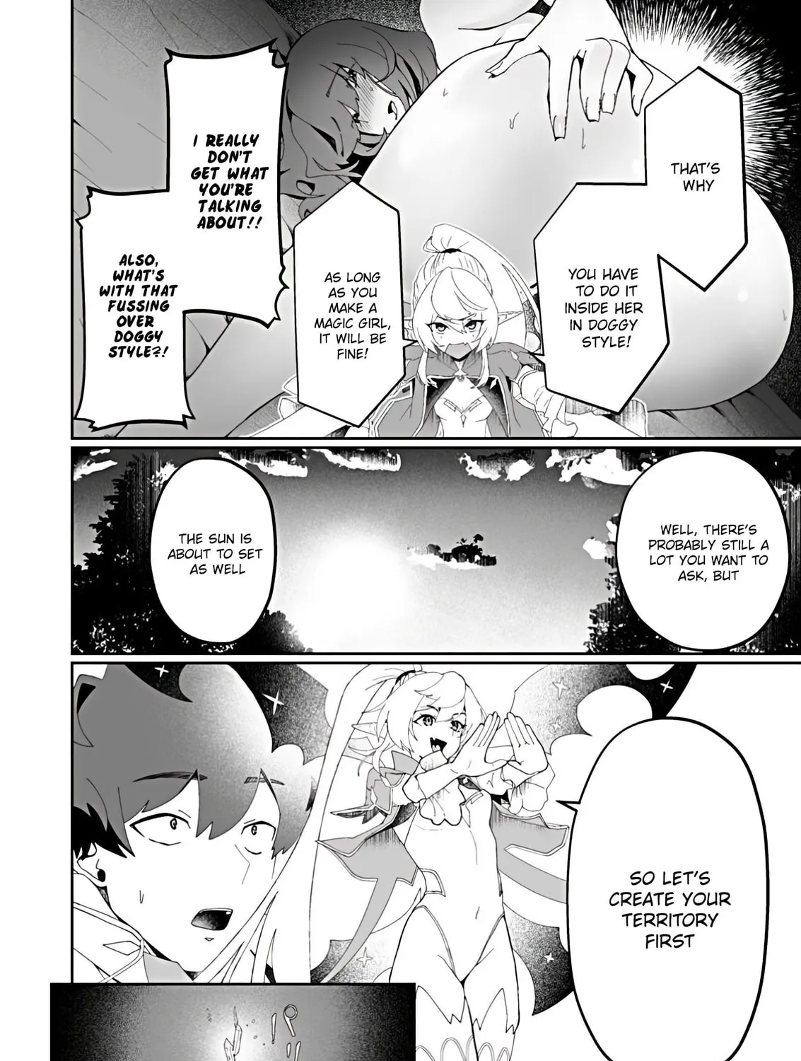 Makutsu no Ou ~Yomei Ikkagetsu no Doutei, Mahou Shoujo Harem o Kizuite Ou e Kunrinsu~ Chapter 2 page 7 - 