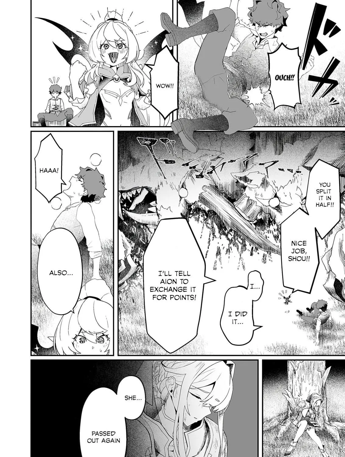 Makutsu no Ou ~Yomei Ikkagetsu no Doutei, Mahou Shoujo Harem o Kizuite Ou e Kunrinsu~ Chapter 3 page 35 - 