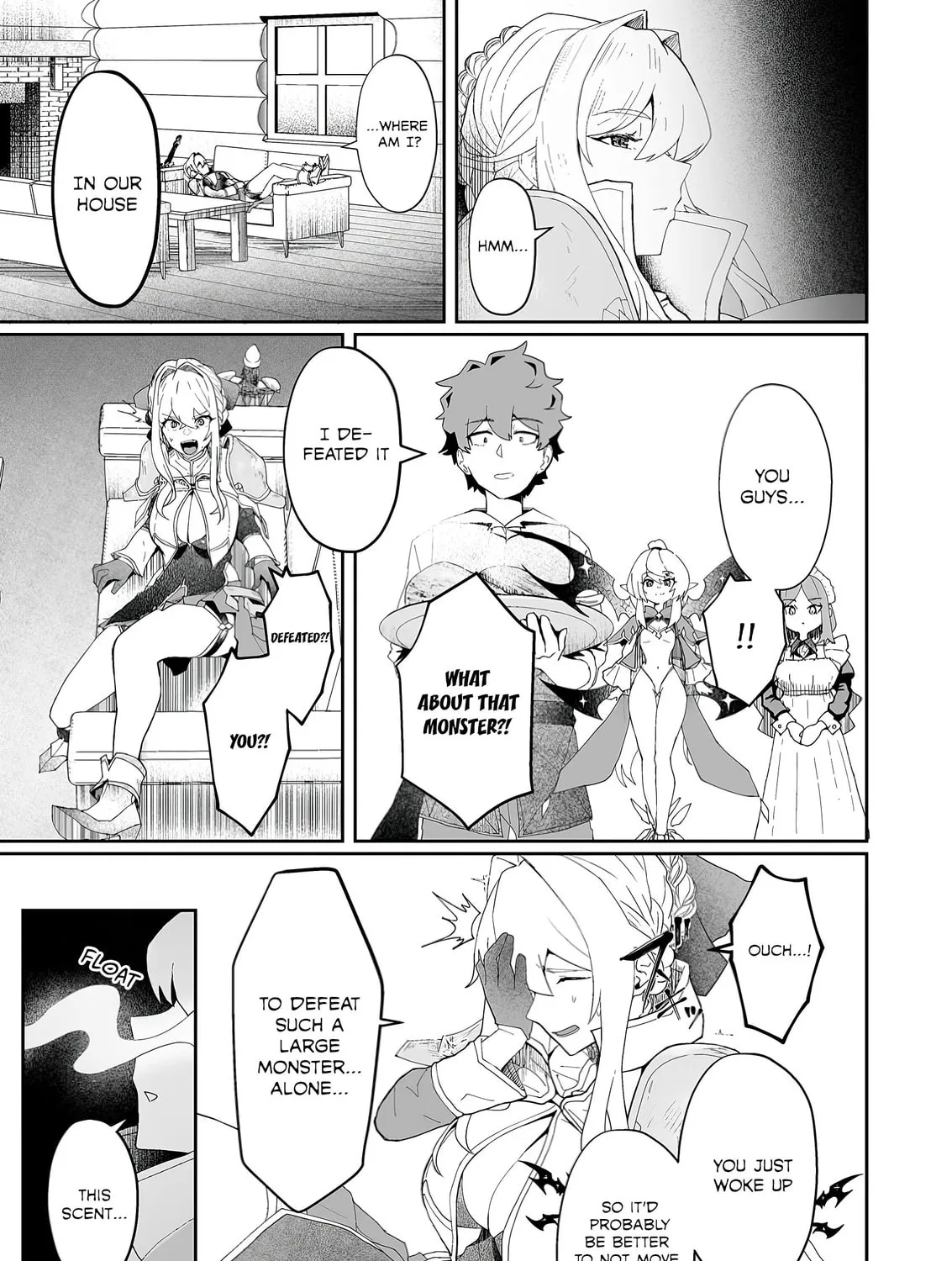 Makutsu no Ou ~Yomei Ikkagetsu no Doutei, Mahou Shoujo Harem o Kizuite Ou e Kunrinsu~ Chapter 3 page 37 - 