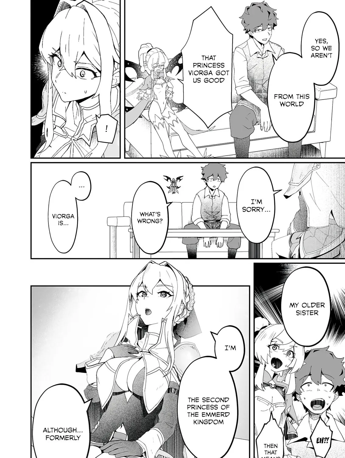 Makutsu no Ou ~Yomei Ikkagetsu no Doutei, Mahou Shoujo Harem o Kizuite Ou e Kunrinsu~ Chapter 3 page 43 - 