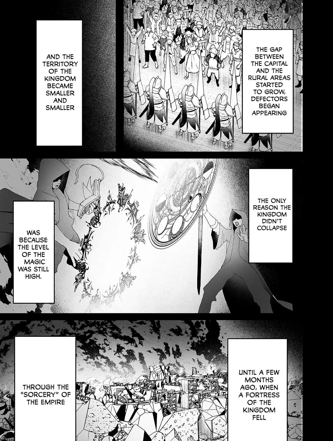 Makutsu no Ou ~Yomei Ikkagetsu no Doutei, Mahou Shoujo Harem o Kizuite Ou e Kunrinsu~ Chapter 3 page 49 - 