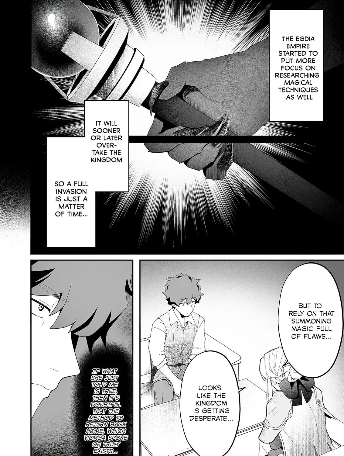 Makutsu no Ou ~Yomei Ikkagetsu no Doutei, Mahou Shoujo Harem o Kizuite Ou e Kunrinsu~ Chapter 3 page 51 - 