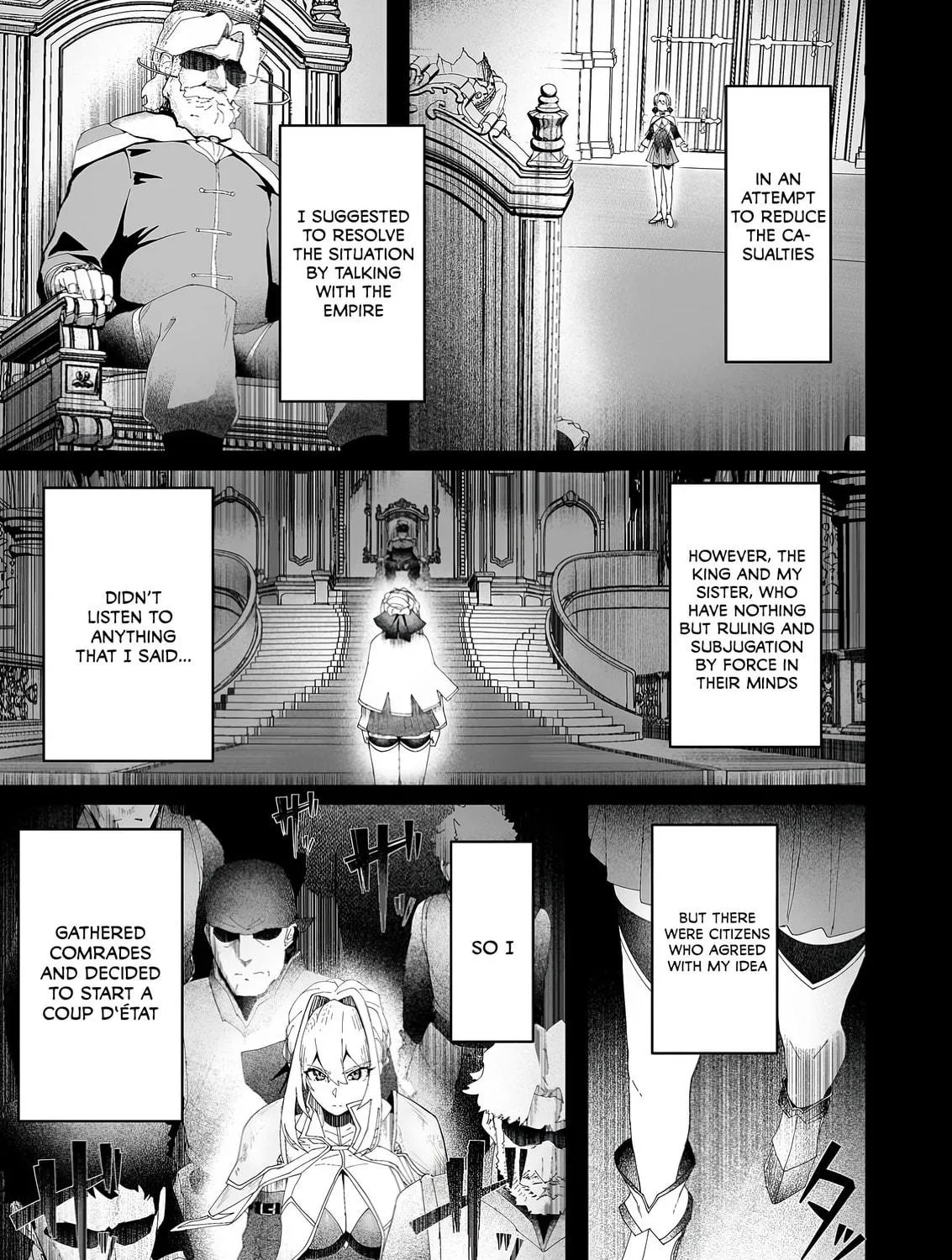 Makutsu no Ou ~Yomei Ikkagetsu no Doutei, Mahou Shoujo Harem o Kizuite Ou e Kunrinsu~ Chapter 3 page 53 - 