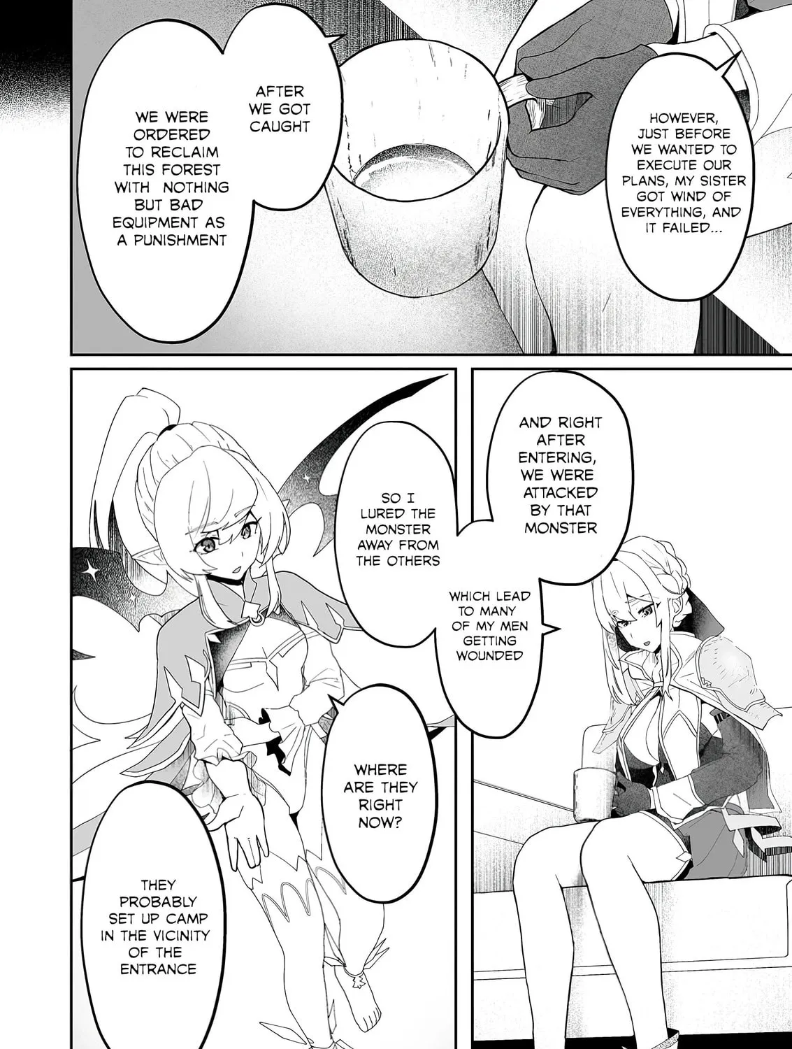 Makutsu no Ou ~Yomei Ikkagetsu no Doutei, Mahou Shoujo Harem o Kizuite Ou e Kunrinsu~ Chapter 3 page 55 - 