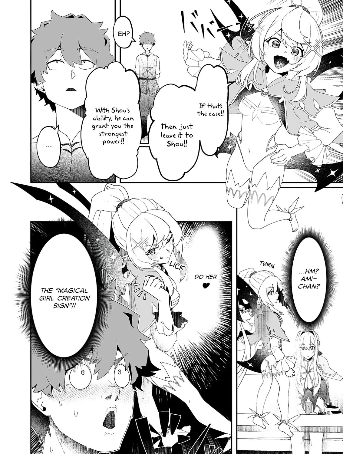 Makutsu no Ou ~Yomei Ikkagetsu no Doutei, Mahou Shoujo Harem o Kizuite Ou e Kunrinsu~ Chapter 3 page 63 - 
