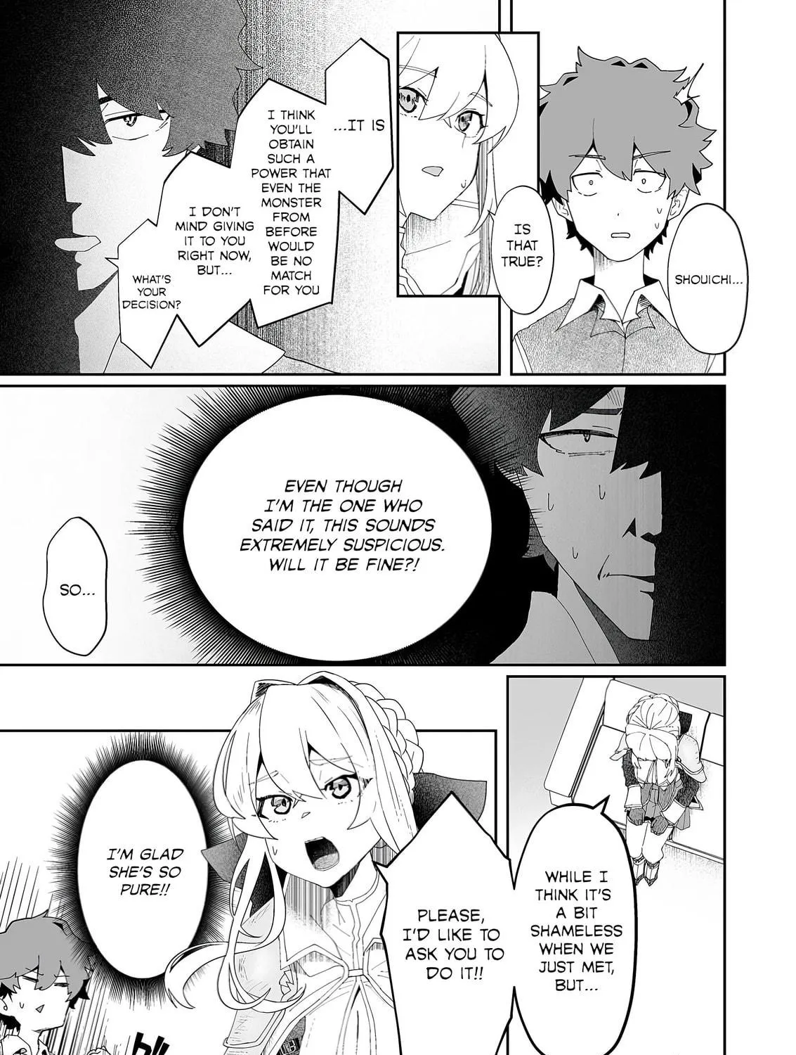 Makutsu no Ou ~Yomei Ikkagetsu no Doutei, Mahou Shoujo Harem o Kizuite Ou e Kunrinsu~ Chapter 3 page 65 - 