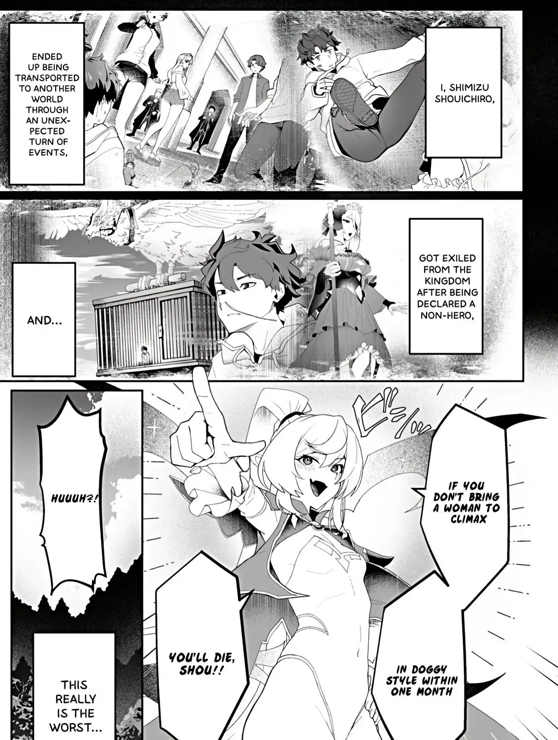 Makutsu no Ou ~Yomei Ikkagetsu no Doutei, Mahou Shoujo Harem o Kizuite Ou e Kunrinsu~ Chapter 30 page 1 - 
