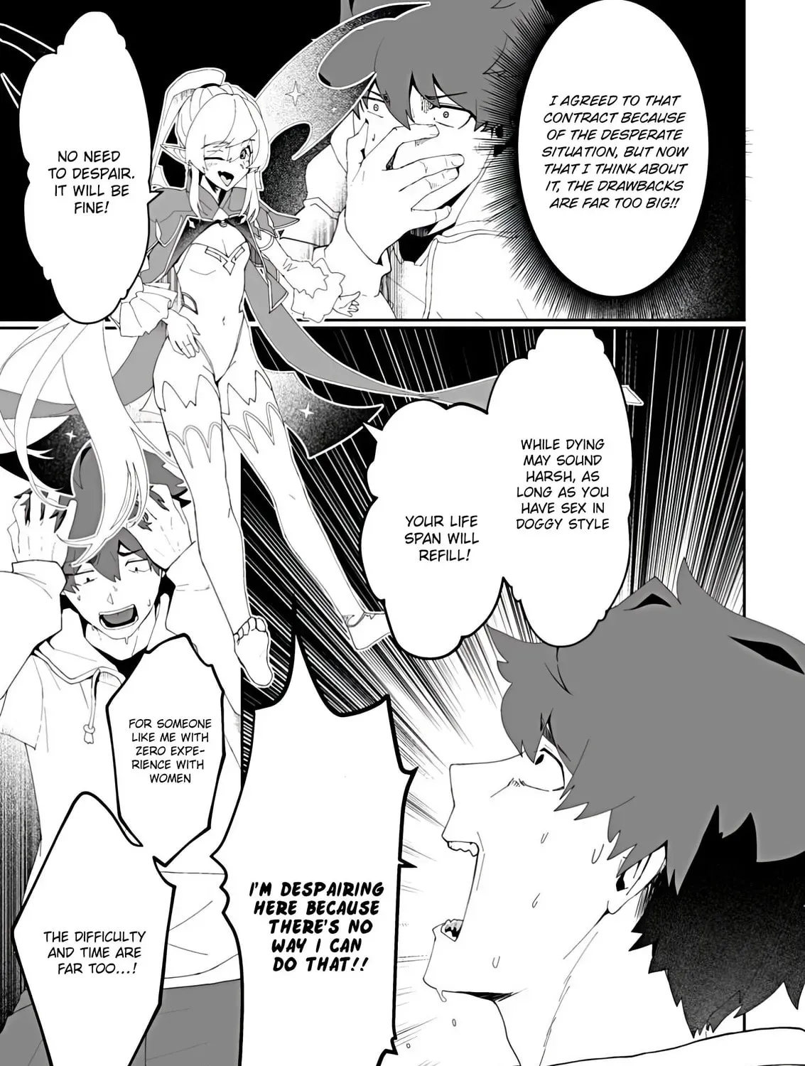 Makutsu no Ou ~Yomei Ikkagetsu no Doutei, Mahou Shoujo Harem o Kizuite Ou e Kunrinsu~ Chapter 30 page 5 - 