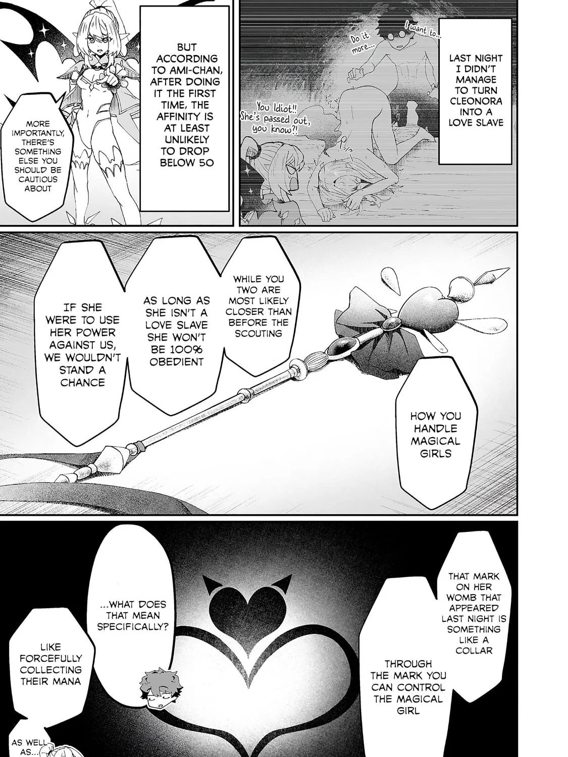 Makutsu no Ou ~Yomei Ikkagetsu no Doutei, Mahou Shoujo Harem o Kizuite Ou e Kunrinsu~ Chapter 4 page 45 - 