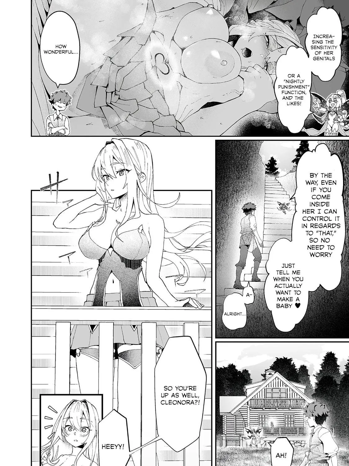 Makutsu no Ou ~Yomei Ikkagetsu no Doutei, Mahou Shoujo Harem o Kizuite Ou e Kunrinsu~ Chapter 4 page 47 - 