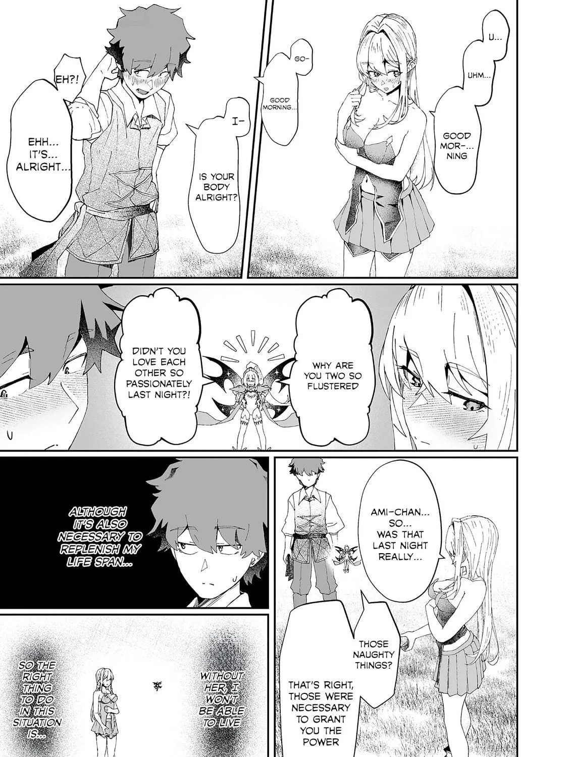 Makutsu no Ou ~Yomei Ikkagetsu no Doutei, Mahou Shoujo Harem o Kizuite Ou e Kunrinsu~ Chapter 4 page 49 - 