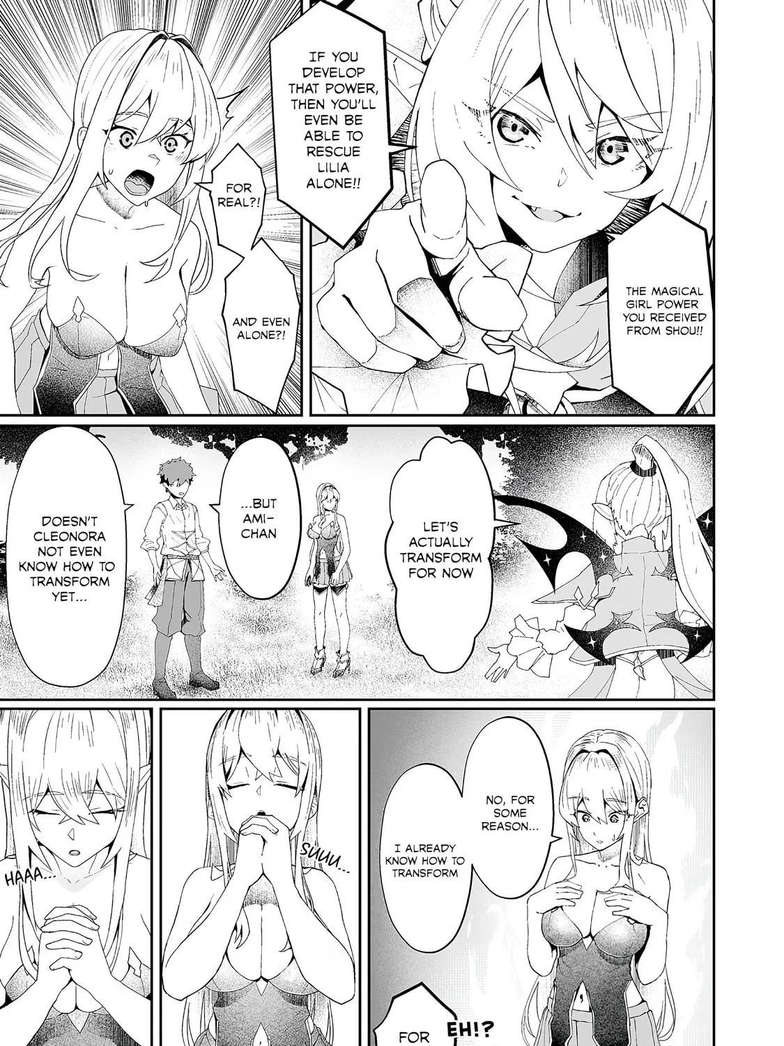 Makutsu no Ou ~Yomei Ikkagetsu no Doutei, Mahou Shoujo Harem o Kizuite Ou e Kunrinsu~ Chapter 4 page 57 - 
