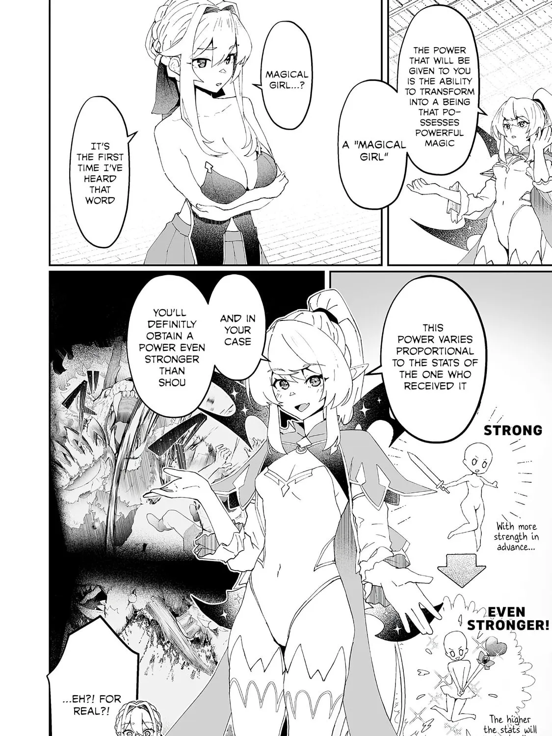 Makutsu no Ou ~Yomei Ikkagetsu no Doutei, Mahou Shoujo Harem o Kizuite Ou e Kunrinsu~ Chapter 4 page 7 - 