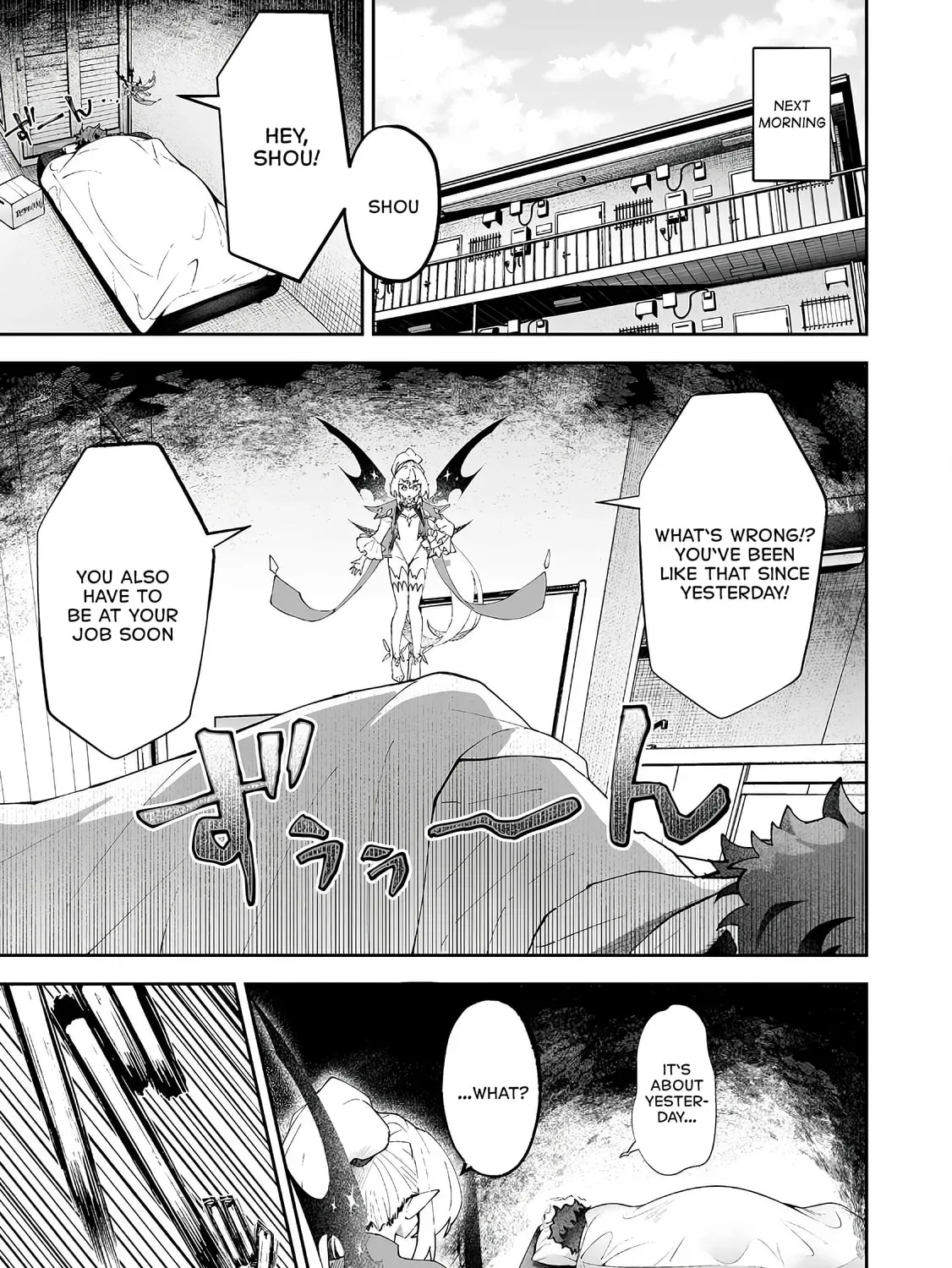 Makutsu no Ou ~Yomei Ikkagetsu no Doutei, Mahou Shoujo Harem o Kizuite Ou e Kunrinsu~ Chapter 5.1 page 25 - 