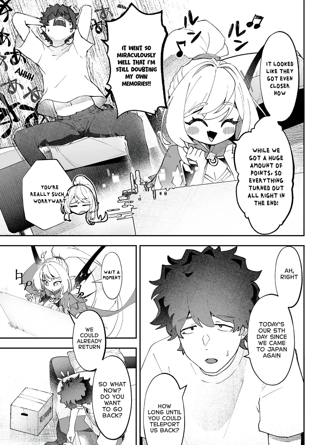 Makutsu no Ou ~Yomei Ikkagetsu no Doutei, Mahou Shoujo Harem o Kizuite Ou e Kunrinsu~ Chapter 5.1 page 29 - 