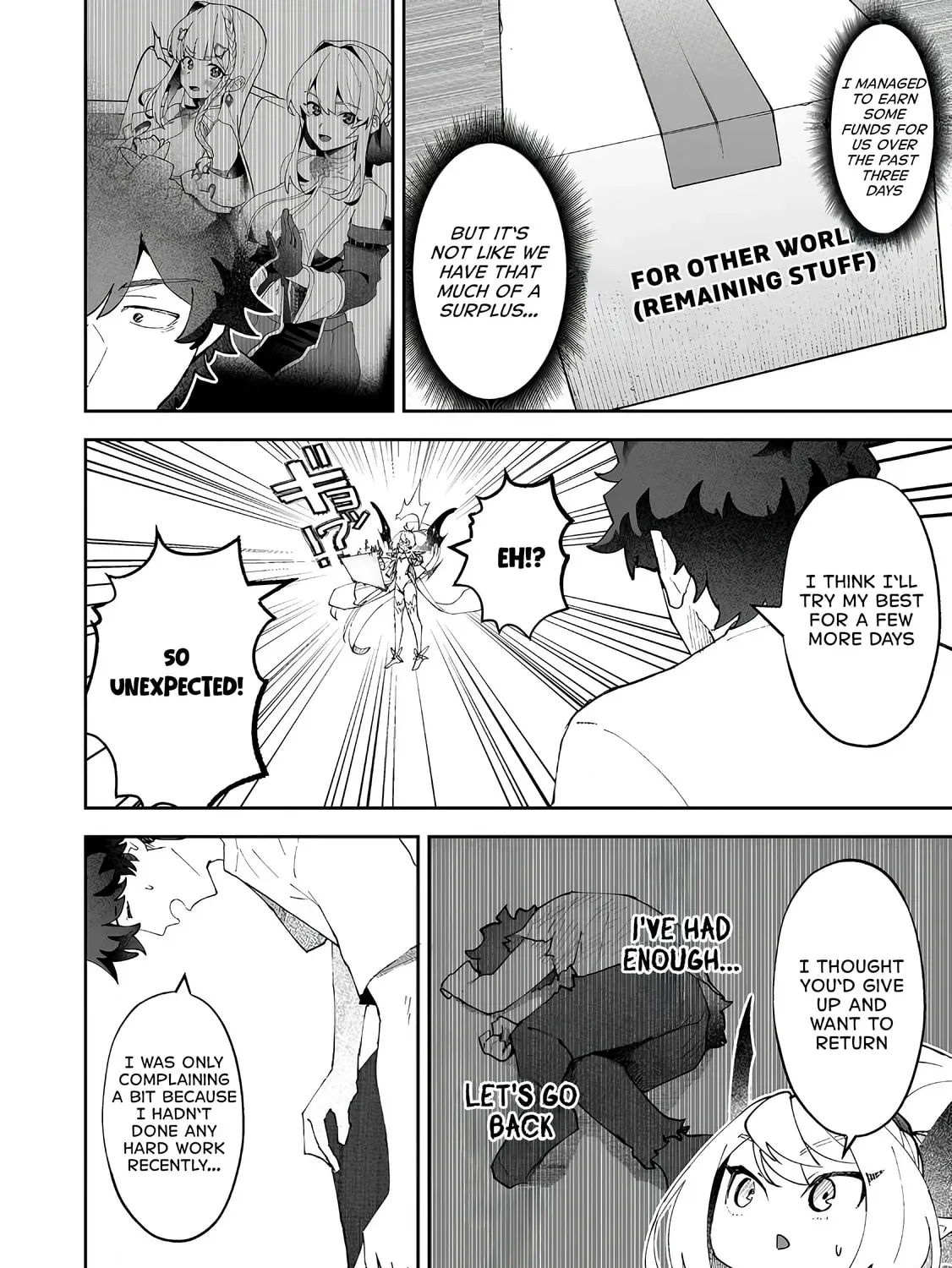 Makutsu no Ou ~Yomei Ikkagetsu no Doutei, Mahou Shoujo Harem o Kizuite Ou e Kunrinsu~ Chapter 5.1 page 31 - 