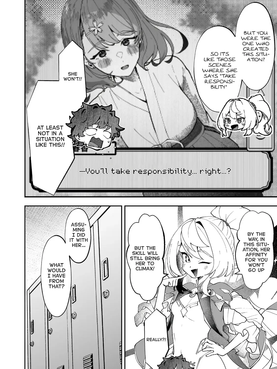 Makutsu no Ou ~Yomei Ikkagetsu no Doutei, Mahou Shoujo Harem o Kizuite Ou e Kunrinsu~ Chapter 5.1 page 7 - 