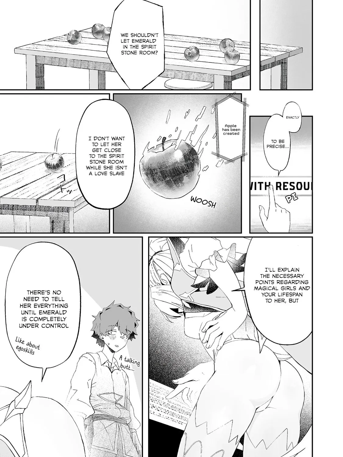 Makutsu no Ou ~Yomei Ikkagetsu no Doutei, Mahou Shoujo Harem o Kizuite Ou e Kunrinsu~ Chapter 5 page 25 - 