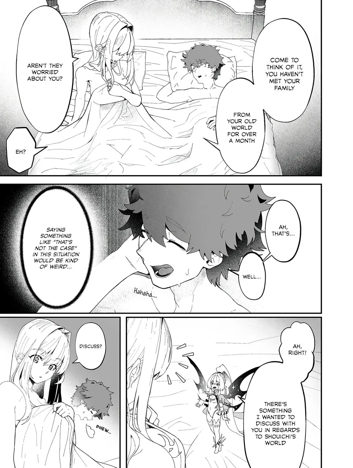 Makutsu no Ou ~Yomei Ikkagetsu no Doutei, Mahou Shoujo Harem o Kizuite Ou e Kunrinsu~ Chapter 6 page 13 - 