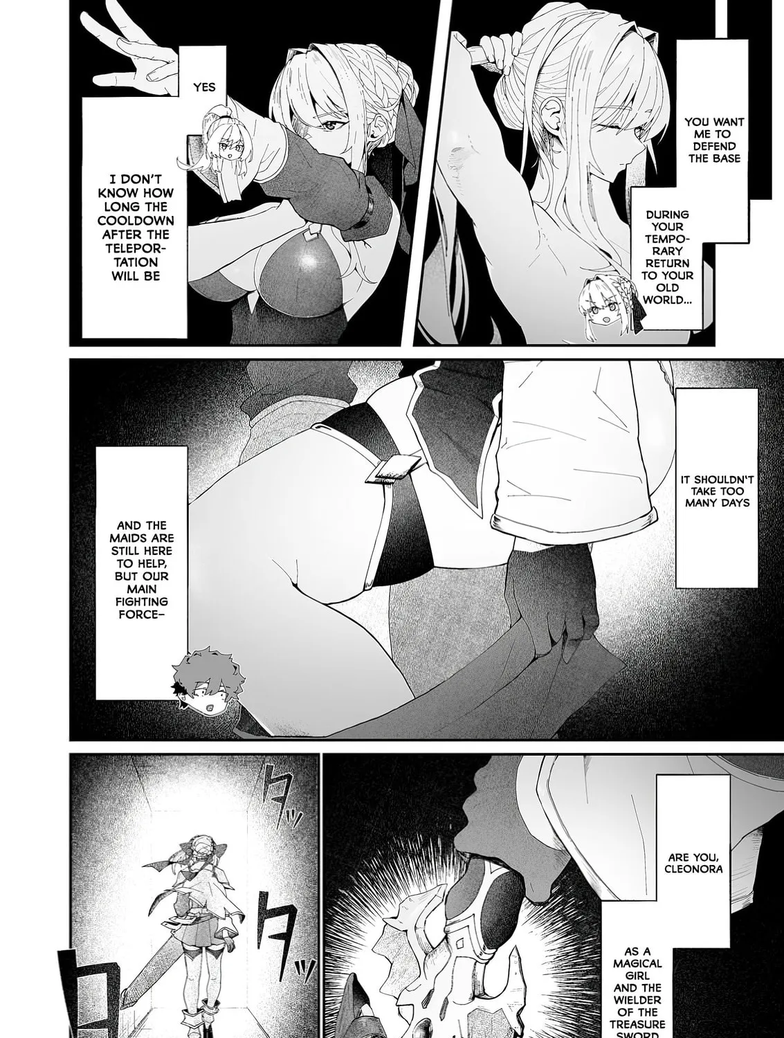 Makutsu no Ou ~Yomei Ikkagetsu no Doutei, Mahou Shoujo Harem o Kizuite Ou e Kunrinsu~ Chapter 6 page 15 - 