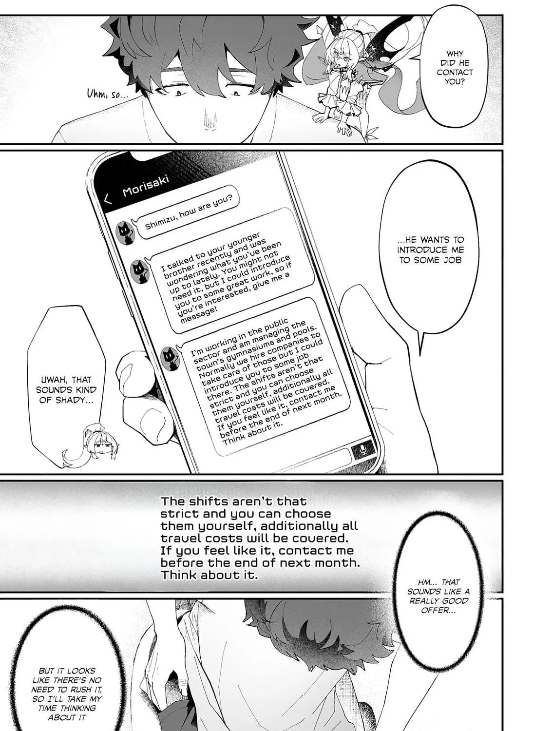 Makutsu no Ou ~Yomei Ikkagetsu no Doutei, Mahou Shoujo Harem o Kizuite Ou e Kunrinsu~ Chapter 6 page 41 - 