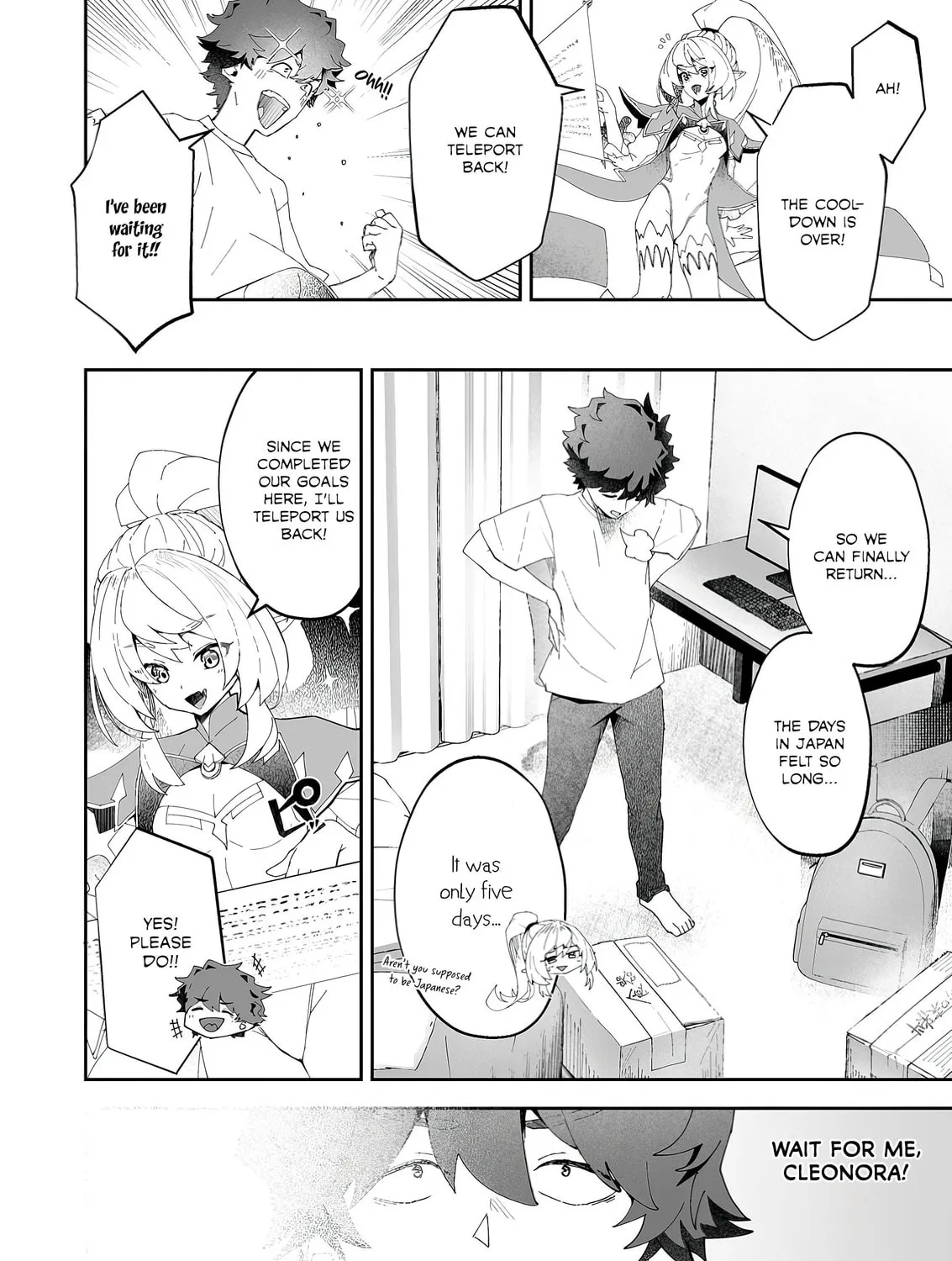 Makutsu no Ou ~Yomei Ikkagetsu no Doutei, Mahou Shoujo Harem o Kizuite Ou e Kunrinsu~ Chapter 6 page 43 - 
