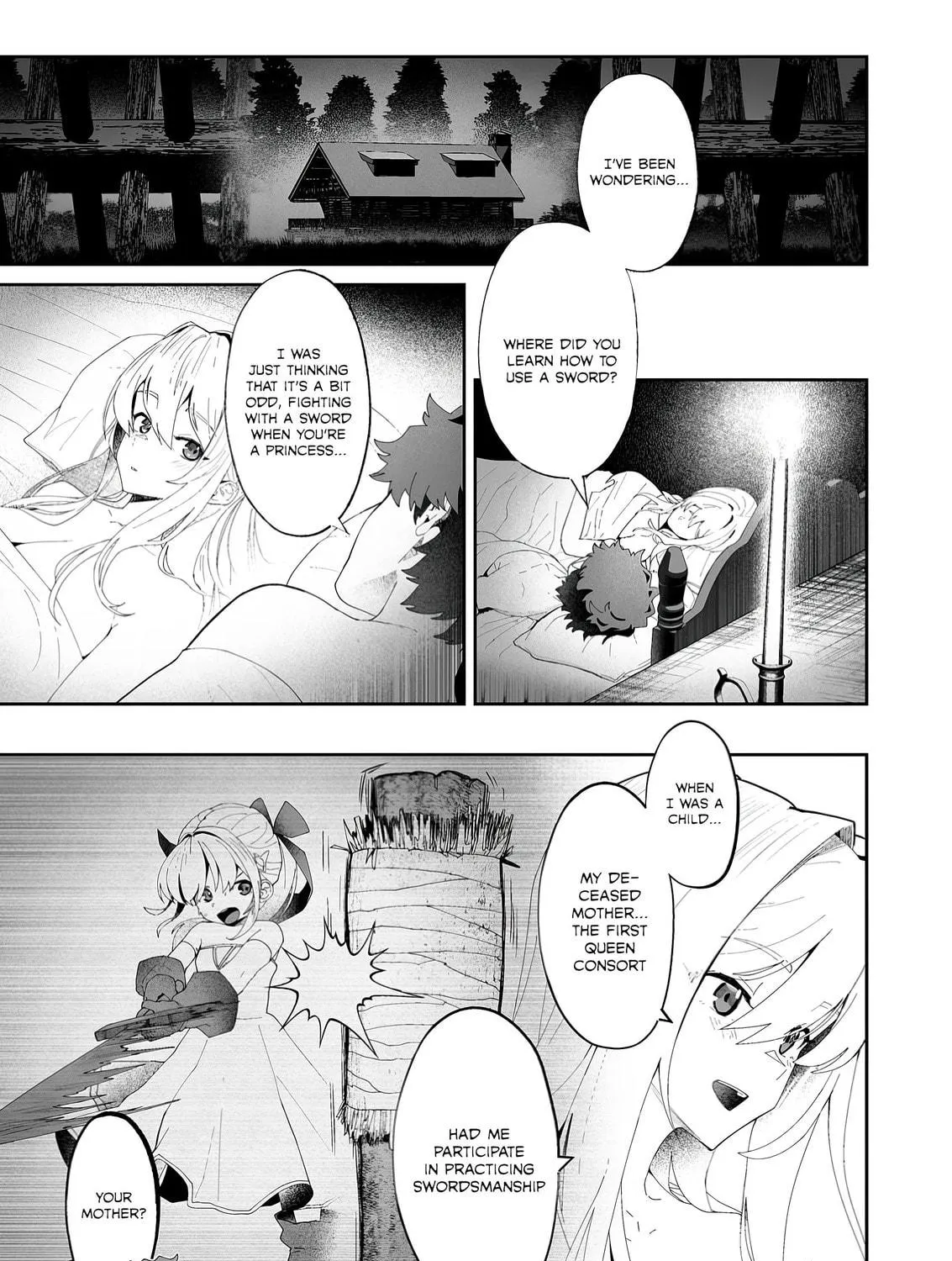 Makutsu no Ou ~Yomei Ikkagetsu no Doutei, Mahou Shoujo Harem o Kizuite Ou e Kunrinsu~ Chapter 6 page 9 - 