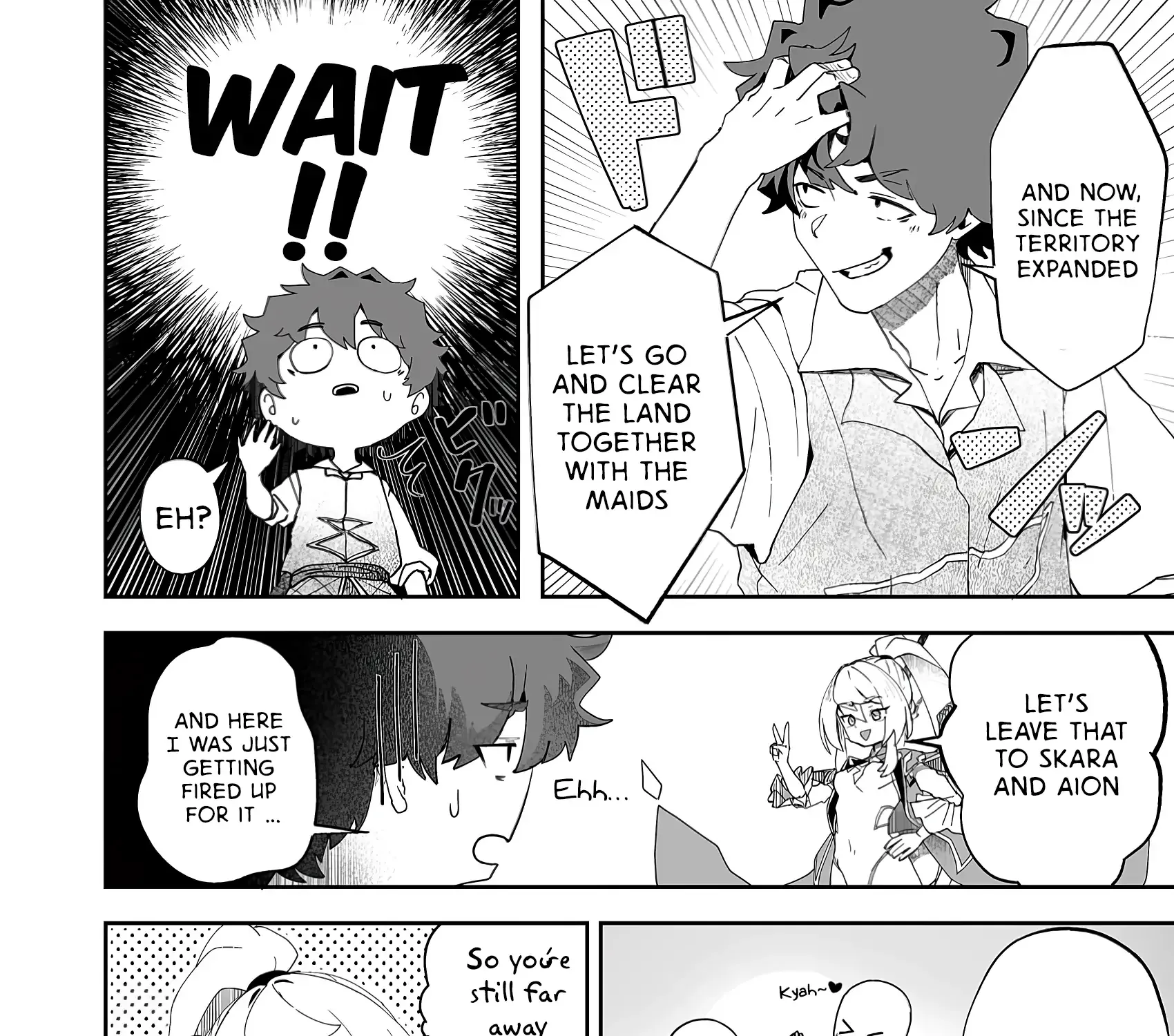 Makutsu no Ou ~Yomei Ikkagetsu no Doutei, Mahou Shoujo Harem o Kizuite Ou e Kunrinsu~ Chapter 7 page 12 - 