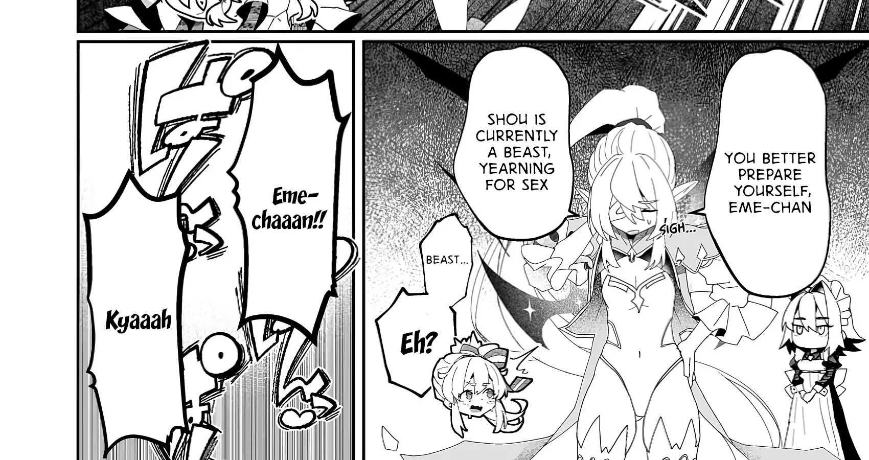 Makutsu no Ou ~Yomei Ikkagetsu no Doutei, Mahou Shoujo Harem o Kizuite Ou e Kunrinsu~ Chapter 7 page 45 - 