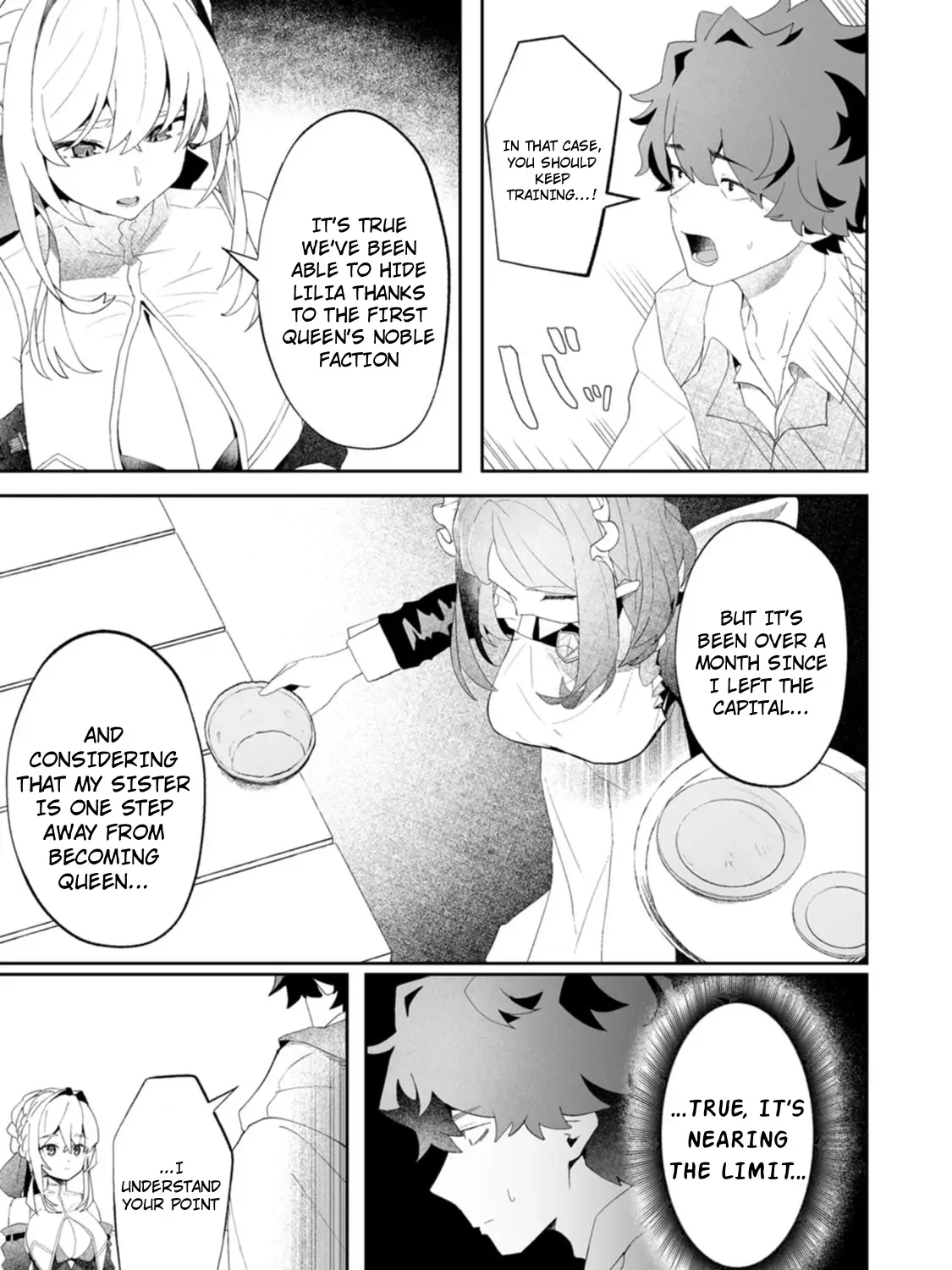 Makutsu no Ou ~Yomei Ikkagetsu no Doutei, Mahou Shoujo Harem o Kizuite Ou e Kunrinsu~ Chapter 8.1 page 18 - 