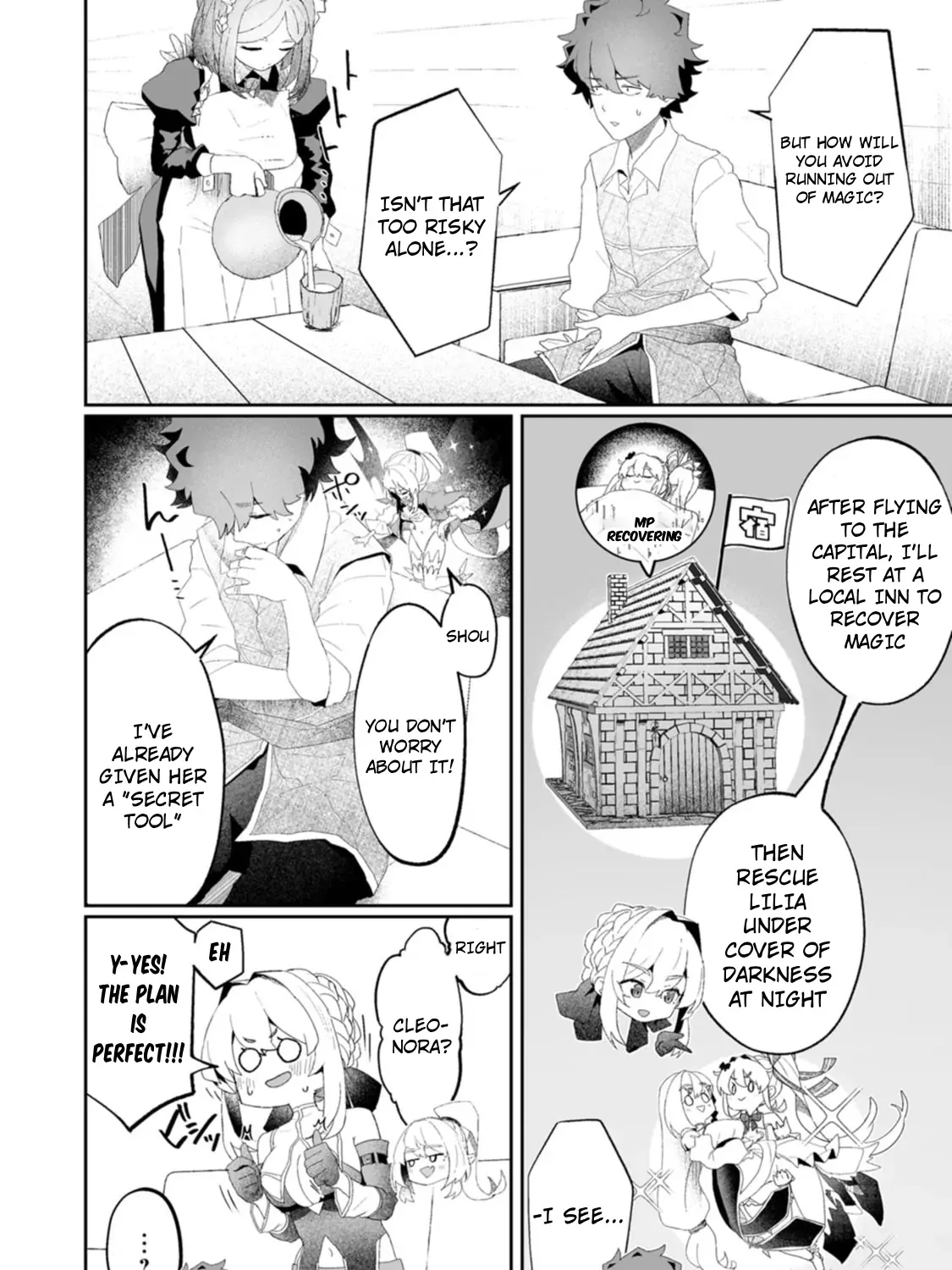 Makutsu no Ou ~Yomei Ikkagetsu no Doutei, Mahou Shoujo Harem o Kizuite Ou e Kunrinsu~ Chapter 8.1 page 20 - 