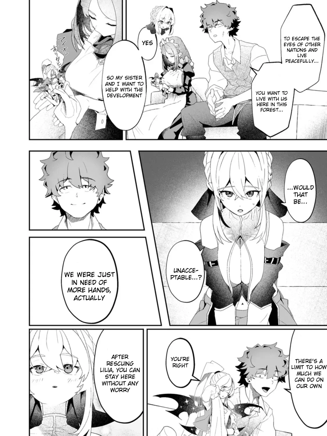 Makutsu no Ou ~Yomei Ikkagetsu no Doutei, Mahou Shoujo Harem o Kizuite Ou e Kunrinsu~ Chapter 8.1 page 24 - 