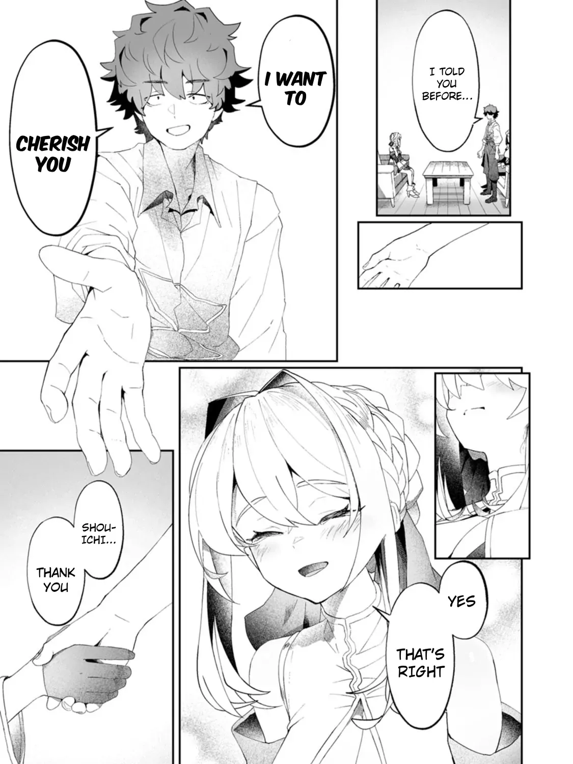 Makutsu no Ou ~Yomei Ikkagetsu no Doutei, Mahou Shoujo Harem o Kizuite Ou e Kunrinsu~ Chapter 8.1 page 26 - 