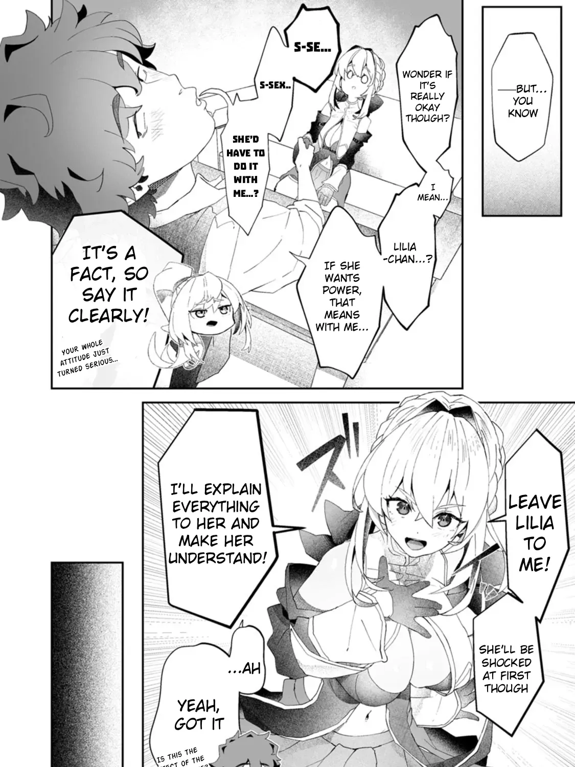 Makutsu no Ou ~Yomei Ikkagetsu no Doutei, Mahou Shoujo Harem o Kizuite Ou e Kunrinsu~ Chapter 8.1 page 28 - 