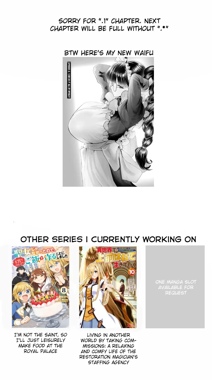 Makutsu no Ou ~Yomei Ikkagetsu no Doutei, Mahou Shoujo Harem o Kizuite Ou e Kunrinsu~ Chapter 8.1 page 32 - 