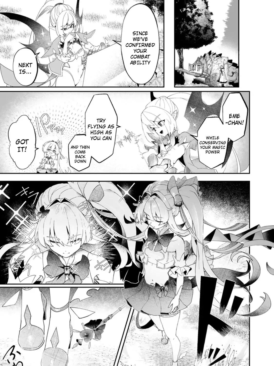 Makutsu no Ou ~Yomei Ikkagetsu no Doutei, Mahou Shoujo Harem o Kizuite Ou e Kunrinsu~ Chapter 8.1 page 6 - 
