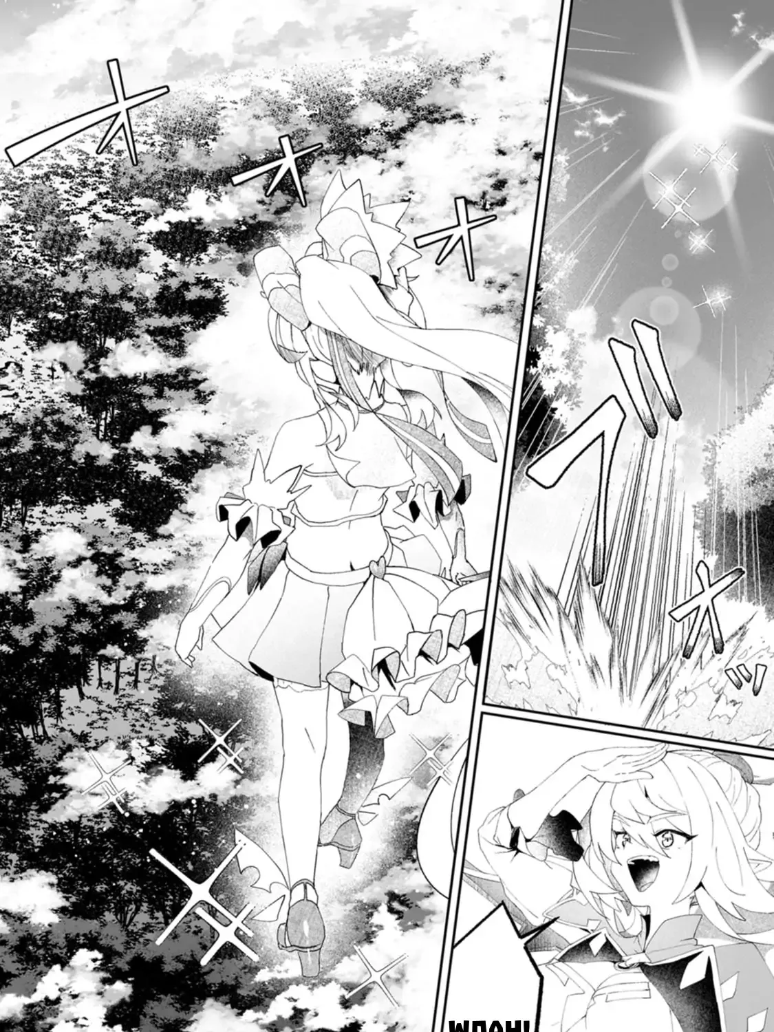 Makutsu no Ou ~Yomei Ikkagetsu no Doutei, Mahou Shoujo Harem o Kizuite Ou e Kunrinsu~ Chapter 8.1 page 8 - 