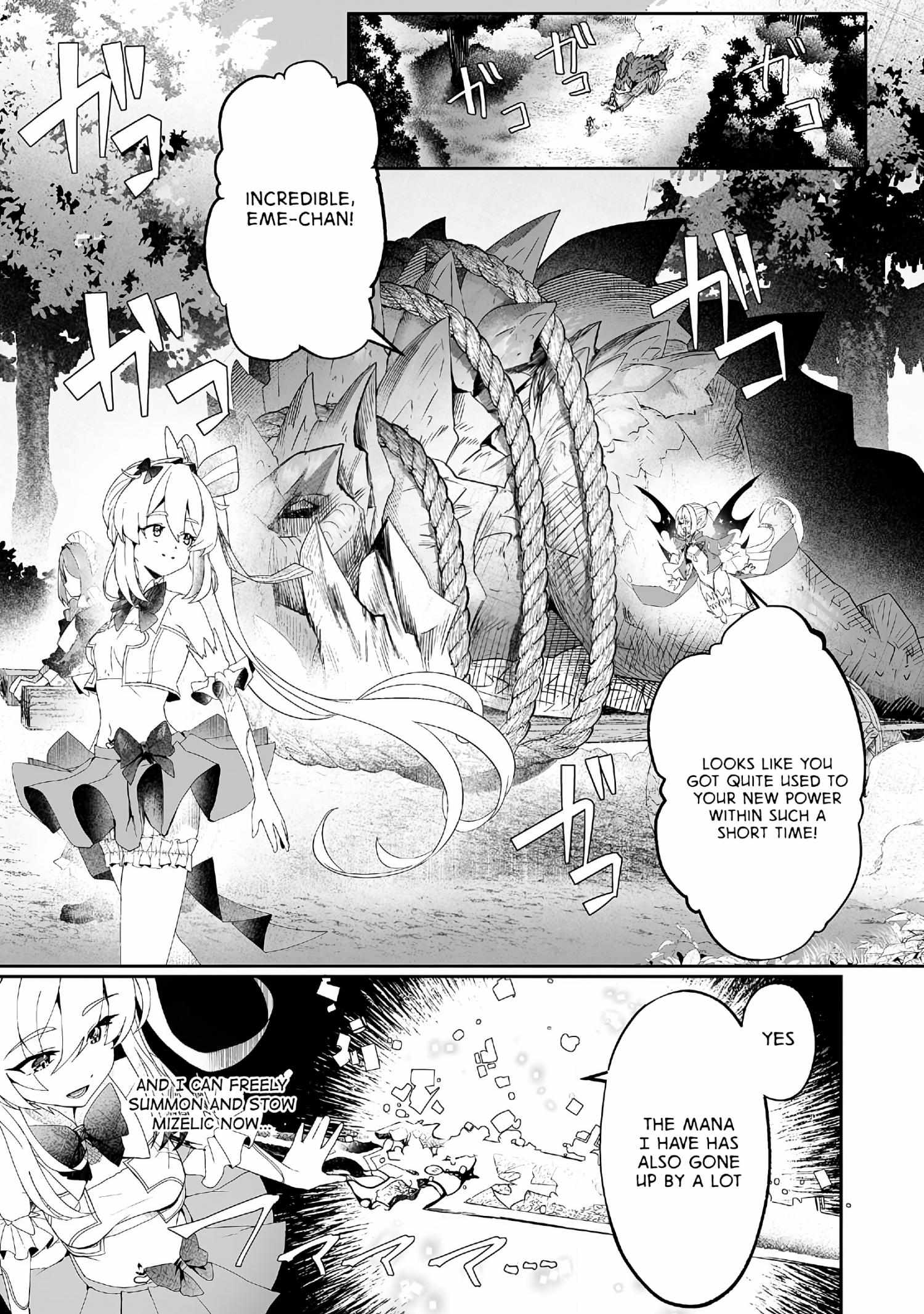Makutsu no Ou ~Yomei Ikkagetsu no Doutei, Mahou Shoujo Harem o Kizuite Ou e Kunrinsu~ Chapter 8 page 2 - 